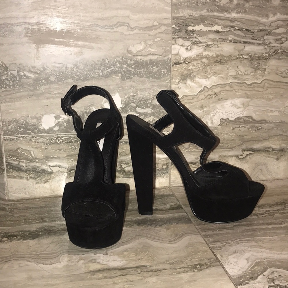 Steve Madden Black Heels